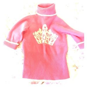 Pink BeBe Turtleneck Sweater